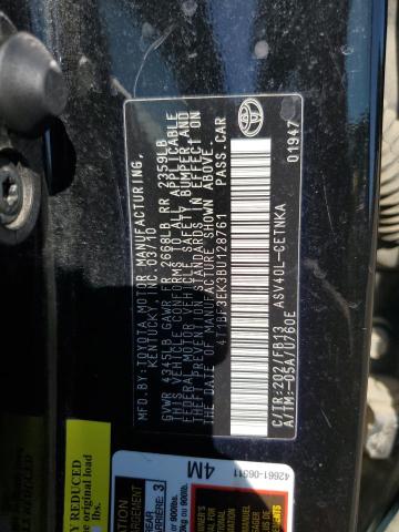 Photo 10 from auction – 2011 TOYOTA CAMRY BASE with VIN 4T1BF3EK3BU128761