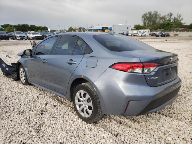 Photo 3 from auction – 2021 TOYOTA COROLLA LE with VIN 5YFEPMAE6MP152668