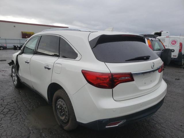 Photo 3 from auction – 2016 ACURA MDX ADVANC with VIN 5FRYD4H94GB051674