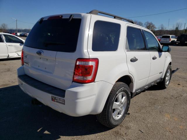 Photo 4 from auction – 2008 FORD ESCAPE XLT with VIN 1FMCU031X8KA67058