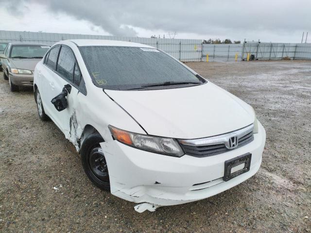 HONDA CIVIC LX 2012 with VIN 19XFB2F51CE392341 - Photo from auction