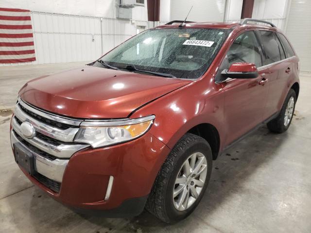 Photo 2 from auction – 2014 FORD EDGE LIMIT with VIN 2FMDK4KC6EBA69013