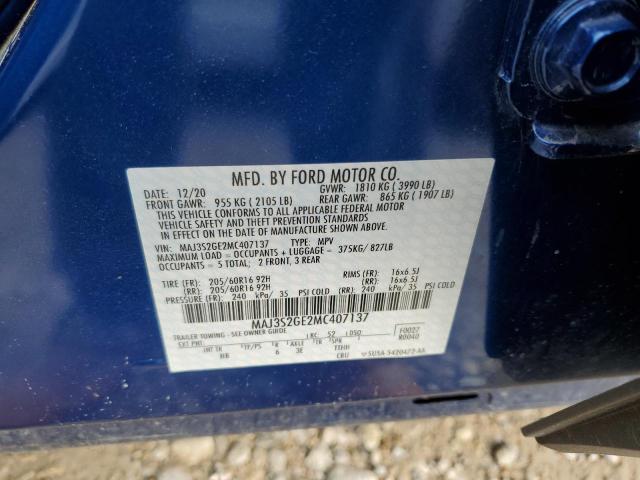 Photo 10 from auction – 2021 FORD ECOSPORT S with VIN MAJ3S2GE2MC407137