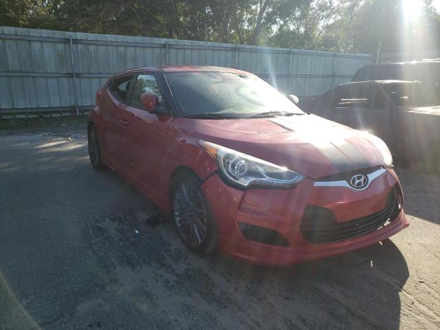 HYUNDAI VELOSTER 2013 with VIN KMHTC6AD5DU155517 - Photo from auction