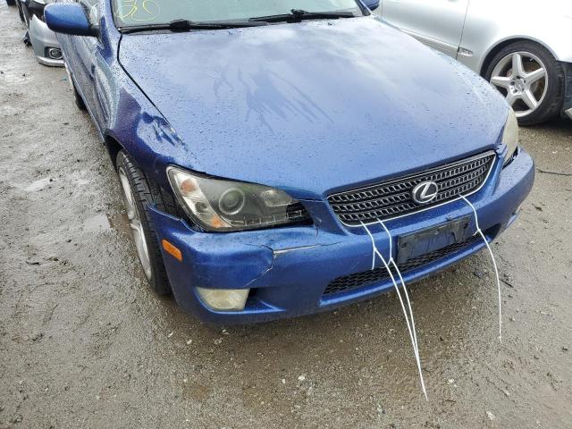 Photo 9 from auction – 2002 LEXUS IS 300 with VIN JTHBD192420039182