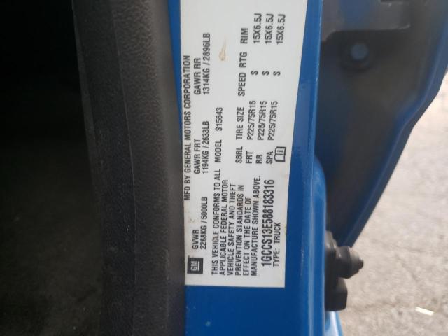 Photo 10 from auction – 2008 CHEVROLET COLORADO with VIN 1GCCS13E588183316
