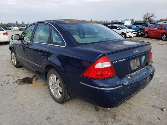 Photo 3 from auction – 2006 FORD 500 with VIN 1FAFP24196G127436