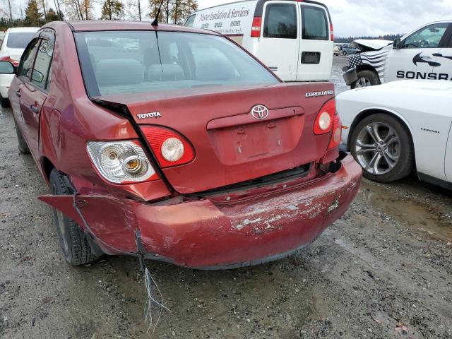 Photo 9 from auction – 2006 TOYOTA COROLLA CE with VIN 2T1BR32E26C572291