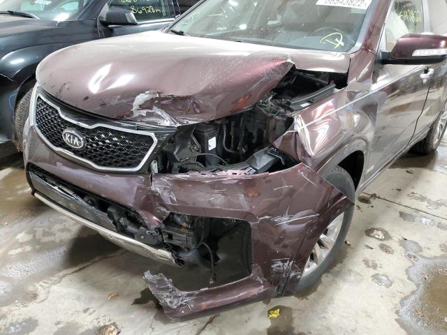 Photo 9 from auction – 2013 KIA SORENTO SX with VIN 5XYKWDA25DG351968