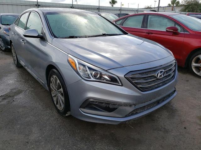 HYUNDAI SONATA SPO 2016 with VIN 5NPE34AF4GH378990 - Photo from auction
