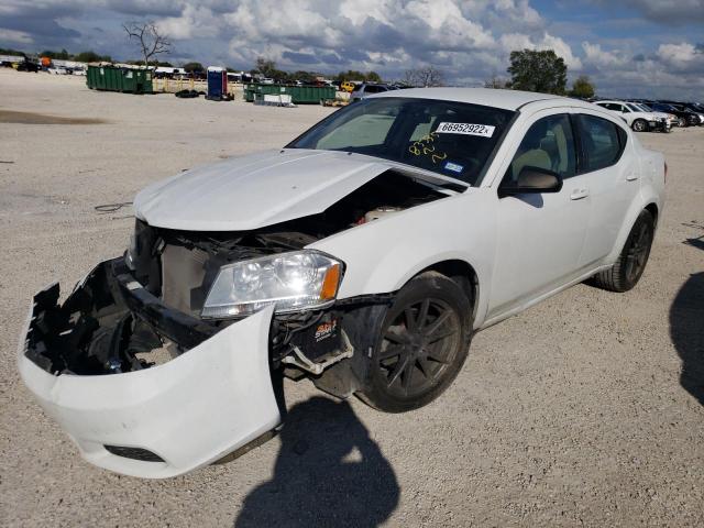 Photo 2 from auction – 2012 DODGE AVENGER SE with VIN 1C3CDZABXCN221221