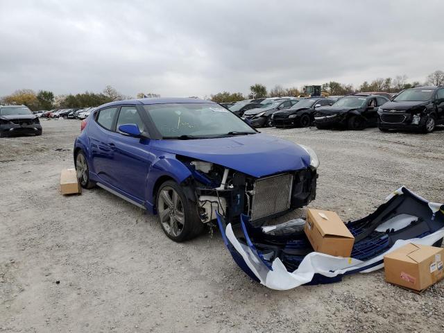 HYUNDAI VELOSTER T 2013 with VIN KMHTC6AE7DU139103 - Photo from auction