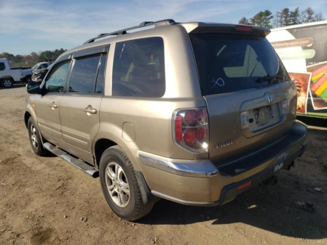 Photo 3 from auction – 2007 HONDA PILOT EXL with VIN 5FNYF18547B010095