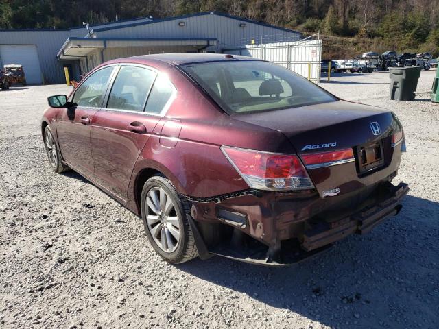 Photo 3 from auction – 2011 HONDA ACCORD EXL with VIN 1HGCP2F85BA050988