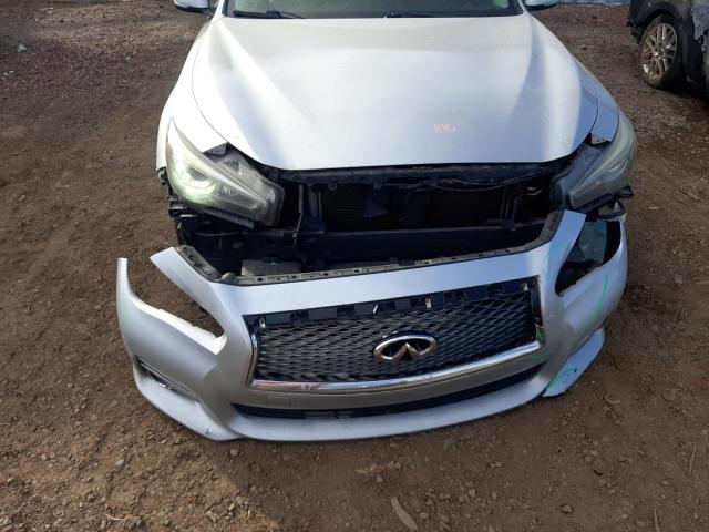 Photo 9 from auction – 2014 INFINITI Q50 with VIN JN1BV7AP2EM687144