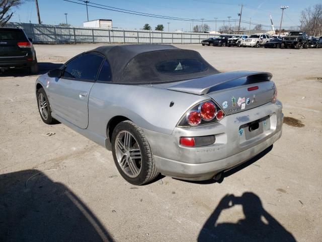 Photo 3 from auction – 2003 MITSUBISHI ECLIPSE SP with VIN 4A3AE75H43E185445