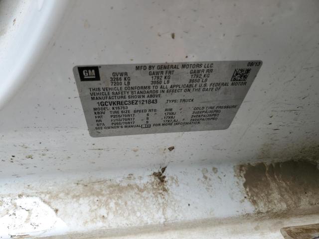 Photo 10 from auction – 2014 CHEVROLET SILVERADO with VIN 1GCVKREC3EZ121843