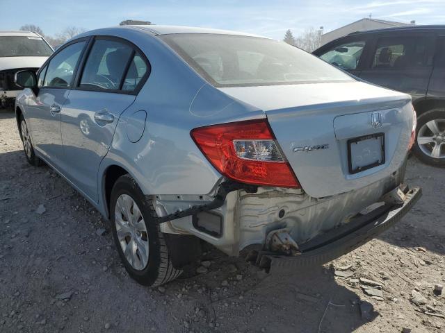 Photo 3 from auction – 2012 HONDA CIVIC LX with VIN 19XFB2F58CE025808