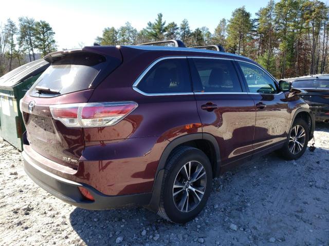 Photo 4 from auction – 2016 TOYOTA HIGHLANDER with VIN 5TDJKRFH3GS348429