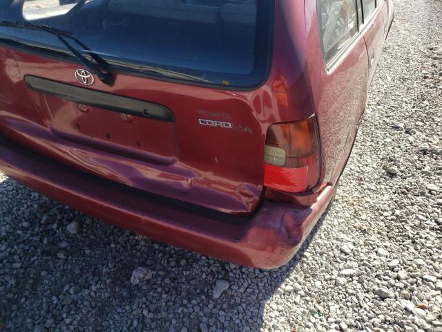 Photo 9 from auction – 1995 TOYOTA COROLLA BA with VIN JT2AE09V0S0095966