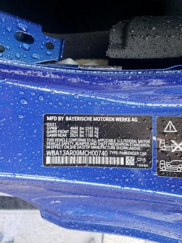 Photo 10 from auction – 2021 BMW M440XI with VIN WBA13AR09MCH00740