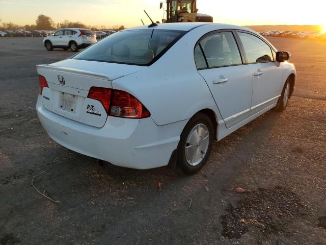 Photo 4 from auction – 2007 HONDA CIVIC HYBR with VIN JHMFA36227S003108