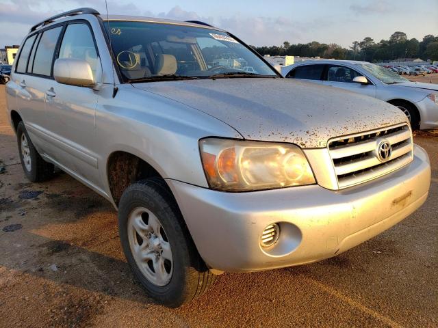 TOYOTA HIGHLANDER 2006 with VIN JTEGD21A860144566 - Photo from auction