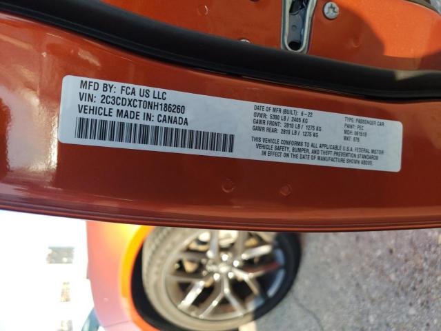 Photo 10 from auction – 2022 DODGE CHARGER R/ with VIN 2C3CDXCT0NH186260