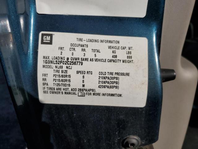 Photo 10 from auction – 2002 OLDSMOBILE ALERO GL with VIN 1G3NL52F02C256779