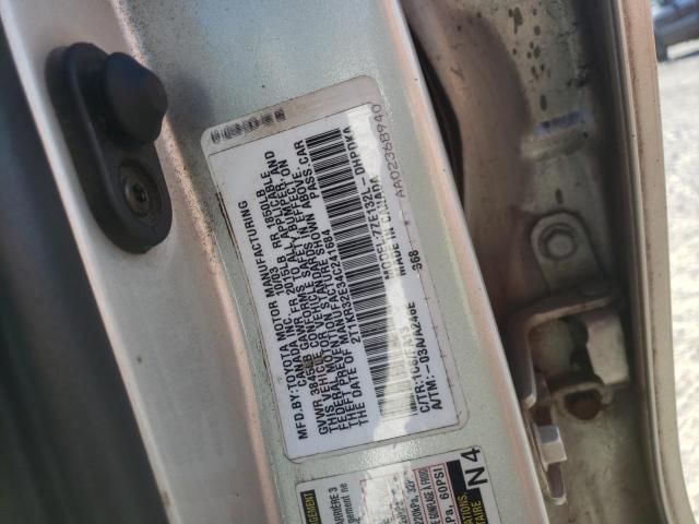 Photo 10 from auction – 2004 TOYOTA COROLLA MA with VIN 2T1KR32E34C241684