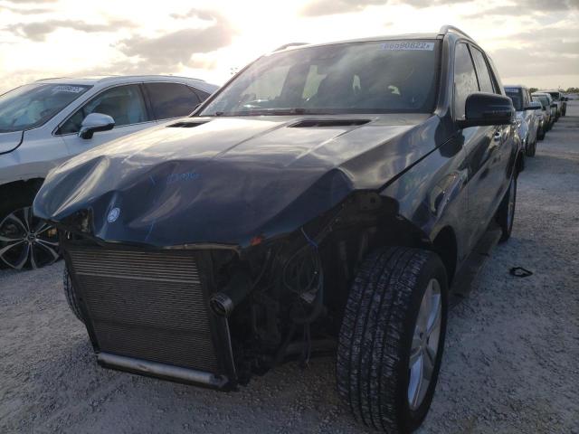Photo 2 from auction – 2015 MERCEDES-BENZ ML 250 BLU with VIN 4JGDA0EBXFA591428
