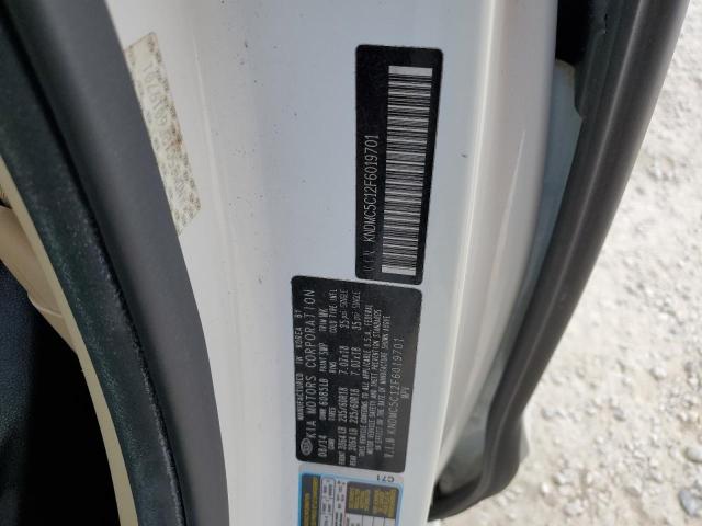 Photo 10 from auction – 2015 KIA SEDONA EX with VIN KNDMC5C12F6019701
