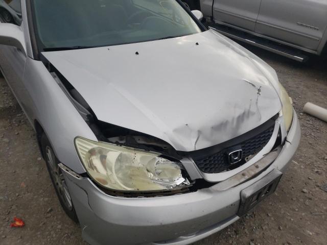 Photo 9 from auction – 2005 HONDA CIVIC EX with VIN 1HGEM22945L013410