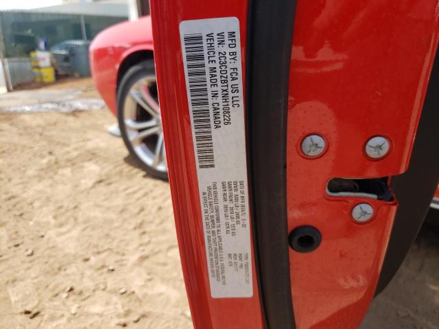 Photo 10 from auction – 2022 DODGE CHALLENGER with VIN 2C3CDZBTXNH108226