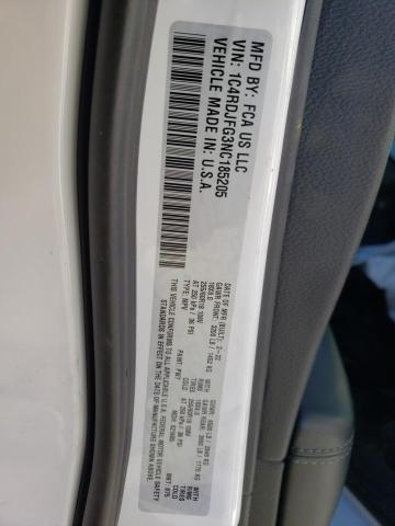 Photo 10 from auction – 2022 DODGE DURANGO PU with VIN 1C4RDJFG3NC185205
