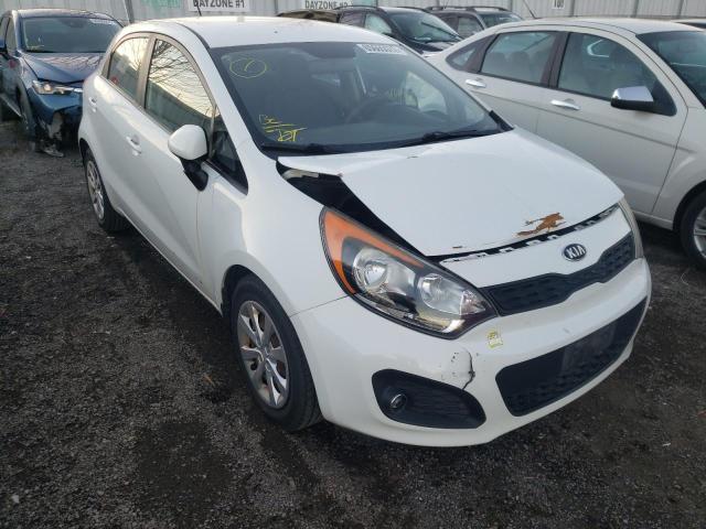 KIA RIO LX 2013 with VIN KNADM5A37D6810883 - Photo from auction