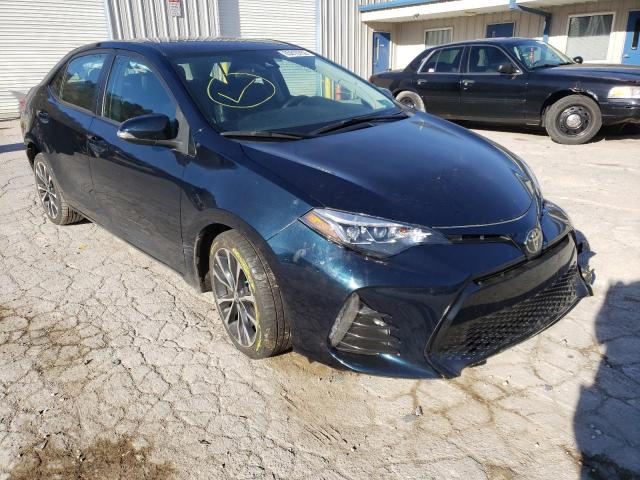 TOYOTA COROLLA L 2019 with VIN 2T1BURHE5KC247069 - Photo from auction