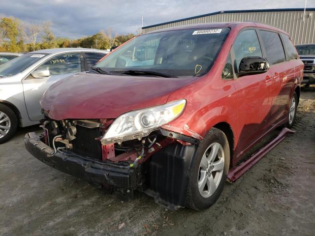 Photo 2 from auction – 2018 TOYOTA SIENNA LE with VIN 5TDKZ3DC5JS908141