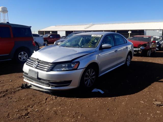 Photo 2 from auction – 2013 VOLKSWAGEN PASSAT S with VIN 1VWAP7A30DC079060