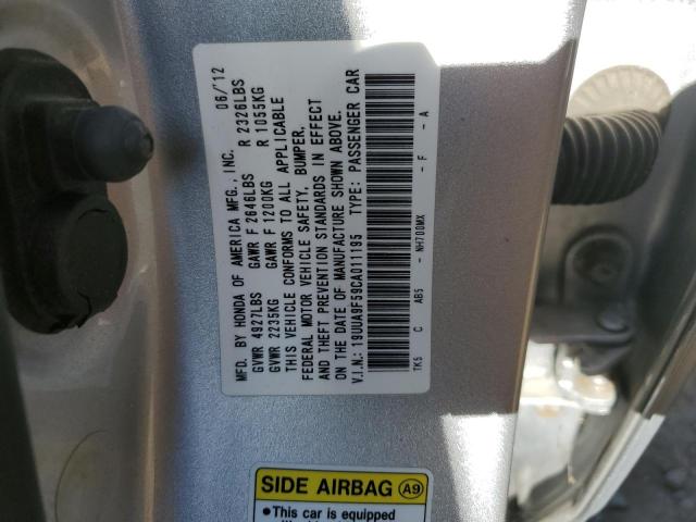 Photo 10 from auction – 2012 ACURA TL with VIN 19UUA9F59CA011195