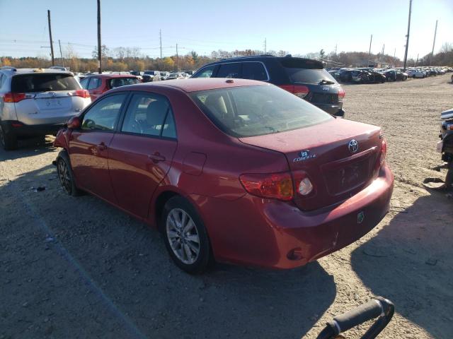 Photo 3 from auction – 2009 TOYOTA COROLLA BA with VIN 1NXBU40E29Z145722