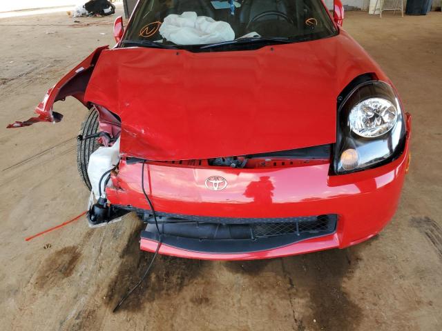 Photo 9 from auction – 2000 TOYOTA MR2 SPYDER with VIN JTDFR3201Y0013561