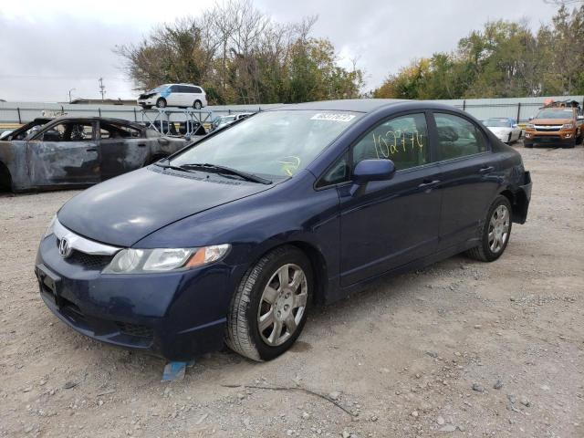 Photo 2 from auction – 2009 HONDA CIVIC LX with VIN 19XFA16529E045199