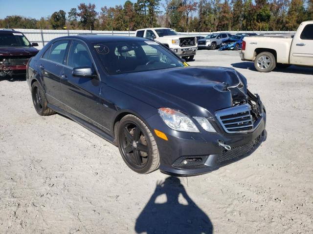 MERCEDES-BENZ E 350 BLUE 2011 with VIN WDDHF2EB5BA355191 - Photo from auction