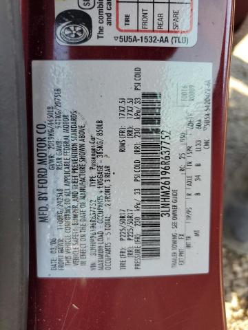 Photo 10 from auction – 2006 LINCOLN ZEPHYR with VIN 3LNHM26196R637752