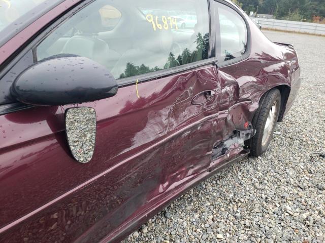 Photo 10 from auction – 2004 CHEVROLET MONTE CARL with VIN 2G1WX12K049122243
