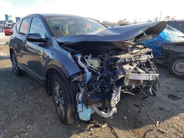 HONDA CR-V EX 2021 with VIN 5J6RW2H53ML016113 - Photo from auction
