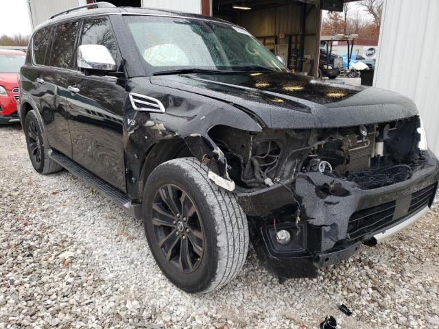 NISSAN ARMADA PLA 2017 with VIN JN8AY2NF1H9300812 - Photo from auction