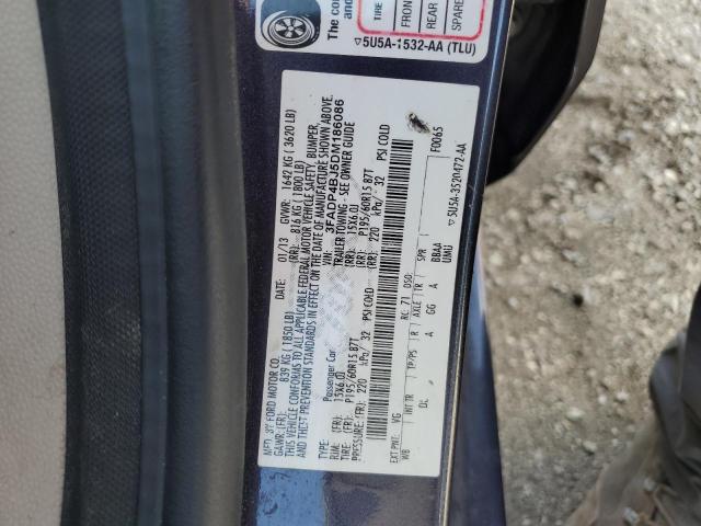Photo 10 from auction – 2013 FORD FIESTA SE with VIN 3FADP4BJ5DM186086