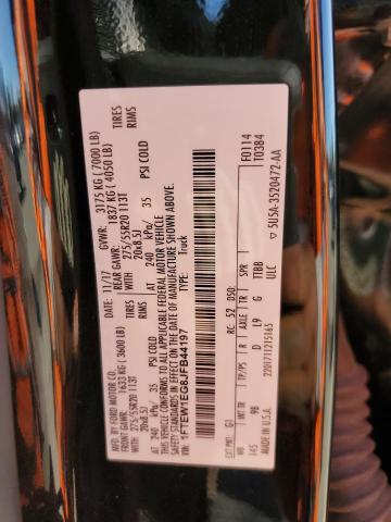 Photo 10 from auction – 2018 FORD F150 SUPER with VIN 1FTEW1EG8JFB44197